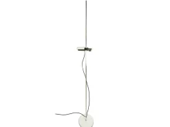 Best Pamono 333 Dim Floor Lamp in Chrome Plated & White Metal by Magistretti for Oluce, 1975