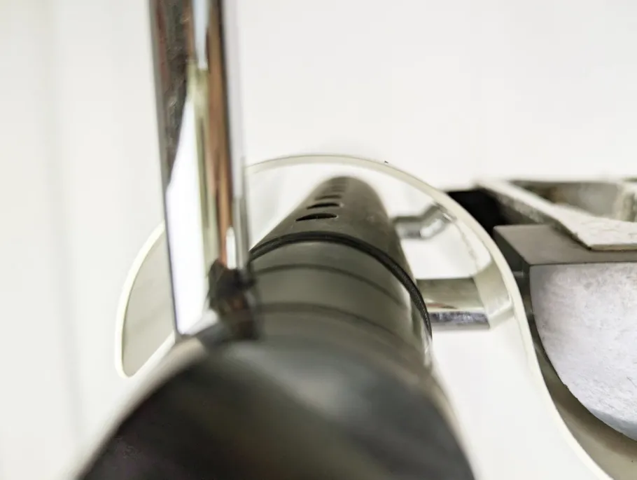 Best Pamono 333 Dim Floor Lamp in Chrome Plated & White Metal by Magistretti for Oluce, 1975