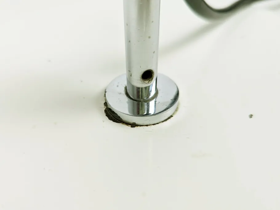 Best Pamono 333 Dim Floor Lamp in Chrome Plated & White Metal by Magistretti for Oluce, 1975