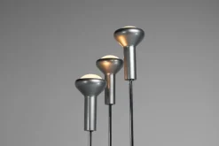 Best Pamono 1073 Floor Lamps attributed to Gino Sarfatti for Arteluce, Italy, 1956, Set of 3