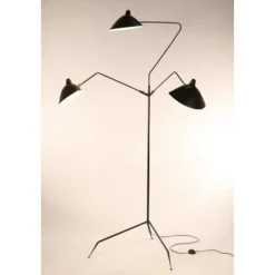 Best Pamono 3 Rotating Arms Floor Lamp by Serge Mouille