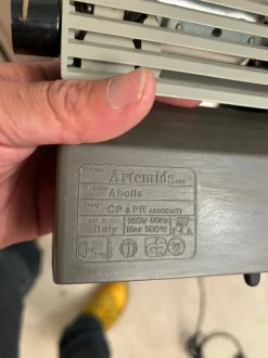 Best Pamono Abolla Suspension by CP&PR Associati for Artemide, 1980s