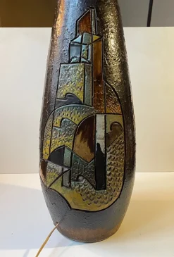 Clearance Pamono Abstract The All-Seeing Eye Masterpiece Floor Lamp by Marian Zawadzki for Tilgmans, Sweden, 1966