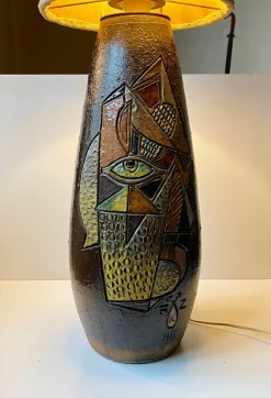 Clearance Pamono Abstract The All-Seeing Eye Masterpiece Floor Lamp by Marian Zawadzki for Tilgmans, Sweden, 1966