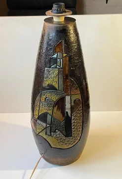 Clearance Pamono Abstract The All-Seeing Eye Masterpiece Floor Lamp by Marian Zawadzki for Tilgmans, Sweden, 1966