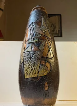 Clearance Pamono Abstract The All-Seeing Eye Masterpiece Floor Lamp by Marian Zawadzki for Tilgmans, Sweden, 1966