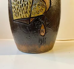 Clearance Pamono Abstract The All-Seeing Eye Masterpiece Floor Lamp by Marian Zawadzki for Tilgmans, Sweden, 1966