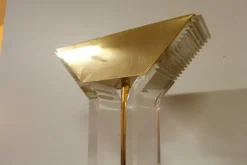 Discount Pamono Acrylic Glass Floor Lamp, 1980s