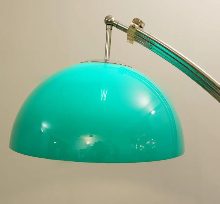 Outlet Pamono Adjustable Arc Floor Lamp by Guzzini for Meblo, 1970s