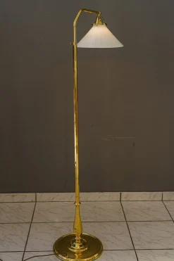 New Pamono Adjustable Art Deco Floor Lamp, 1920s