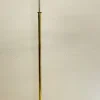 Outlet Pamono Adjustable Brass Swing Arm Floor Reading Lamp from Holtkotter, Germany, 1980s