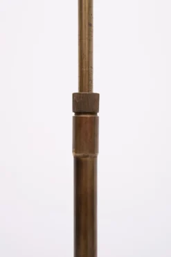 Sale Pamono Adjustable Bronze Halogen Floor Lamp by Ben Demmers, 1980s