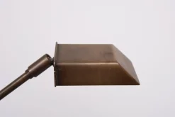 Sale Pamono Adjustable Bronze Halogen Floor Lamp by Ben Demmers, 1980s