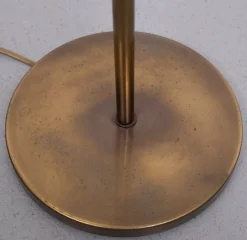 Sale Pamono Adjustable Bronze Halogen Floor Lamp by Ben Demmers, 1980s