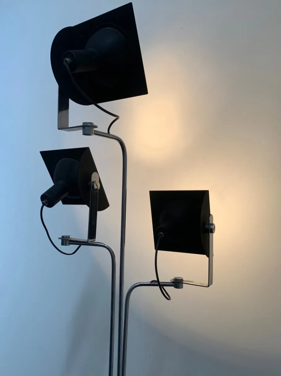 Sale Pamono Adjustable Floor Lamp by Bj Milano, 1970s