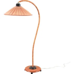 Best Pamono Adjustable Gooseneck Floor Lamp with Pink Shade from Markslöjd, Sweden, 1970s