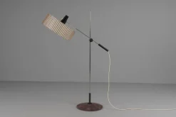 Outlet Pamono Adjustable Standing Light from Temde, Switzerland, 1960s