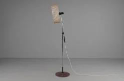 Outlet Pamono Adjustable Standing Light from Temde, Switzerland, 1960s