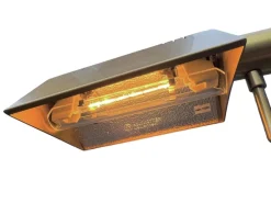 Best Pamono Adjustable Swing Arm Brass Floor Lamp from Holtkötter, 1970s