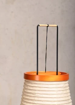 Hot Pamono Akari Model 14a Light Sculpture in Washi Paper and Bamboo by Isamu Noguchi