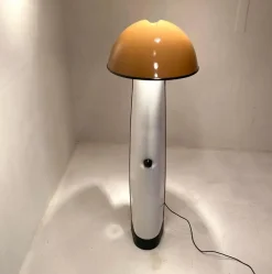 Clearance Pamono Alba Floor Lamp by Ermanno Lampa & Sergio Brazzoli for Guzzini, 1970s