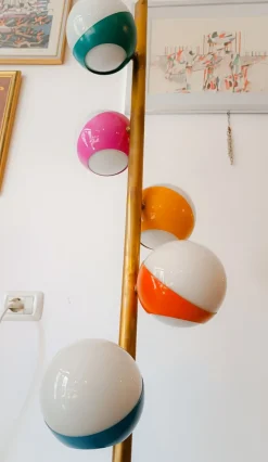 Discount Pamono Alberello Floor Lamp, Set of 6