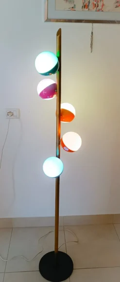 Discount Pamono Alberello Floor Lamp, Set of 6