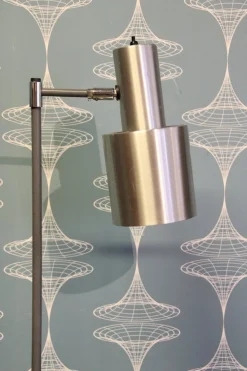 Best Pamono Aluminum Floor Lamp by Jo Hammerborg for Fog & Mørup, 1960s