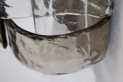 Best Pamono Amber Murano Glass and Chrome Wall Sconces by Carlo Nason for Mazzega, 1960s, Set of 2