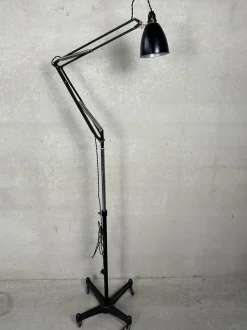 Pamono Anglepoise 1209 Floor Lamp by Herbert Terry, 1940s