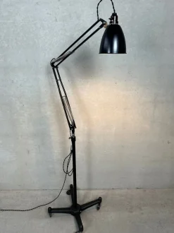 Pamono Anglepoise 1209 Floor Lamp by Herbert Terry, 1940s