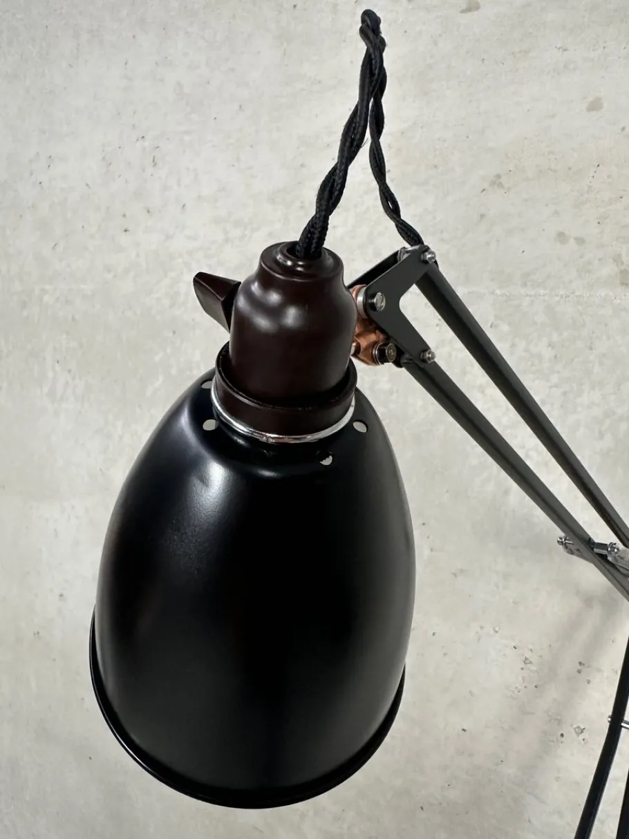 Pamono Anglepoise 1209 Floor Lamp by Herbert Terry, 1940s