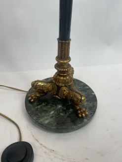 Discount Pamono Anrica Floor Lamp in Marble and Wood, 1950s