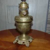 Best Pamono Antique Brass Oil Lamp from Lempereur & Bernard