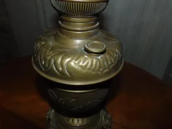 Best Pamono Antique Brass Oil Lamp from Lempereur & Bernard