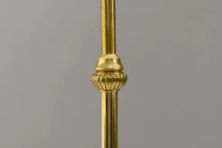 Pamono Antique Brass Standard Lamp, 1890