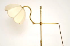 Pamono Antique Chinoiserie Lacquered Floor Lamp Table, 1900s