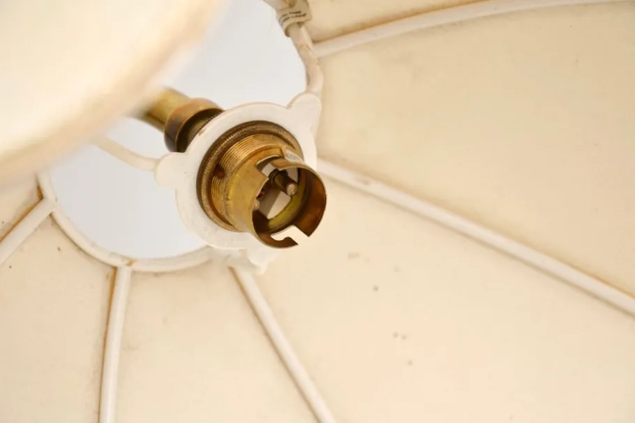 Pamono Antique Chinoiserie Lacquered Floor Lamp Table, 1900s