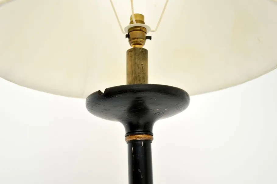 Discount Pamono Antique Chinoiserie Lacquered Floor Lamp, 1920s
