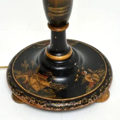 Discount Pamono Antique Chinoiserie Lacquered Floor Lamp, 1920s