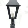 Online Pamono Antique Classic Victorian Cast Iron Pillar Lamp Lantern on Base Outdoor Lamp