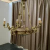 Best Pamono Antique Empire Gilded Bronze Chandelier