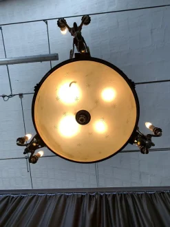 Best Pamono Antique Empire Gilded Bronze Chandelier