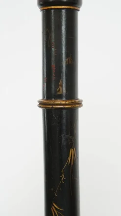 Best Pamono Antique English Japanese Style Standing Lamp with Painting Work, Early 1900s