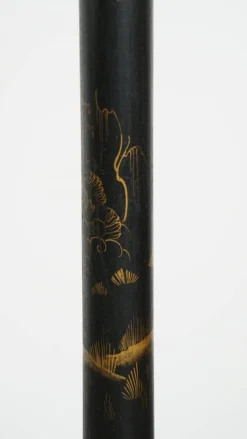 Best Pamono Antique English Japanese Style Standing Lamp with Painting Work, Early 1900s