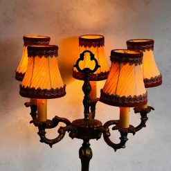 Online Pamono Antique Floor Lamp in Bronze