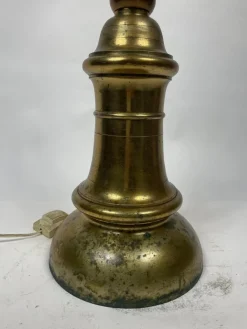 Online Pamono Antique French Floor Lamp in Golden Bronze, 19th Century