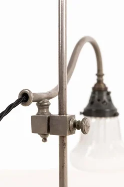 Best Pamono Antique French Rise and Fall Desk Lamp, 1890s