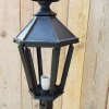 Best Pamono Antique Hexagon Cast Iron Wall Lantern