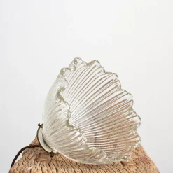 Clearance Pamono Antique Reclaimed Glass Pendant from Holophane, 1940s